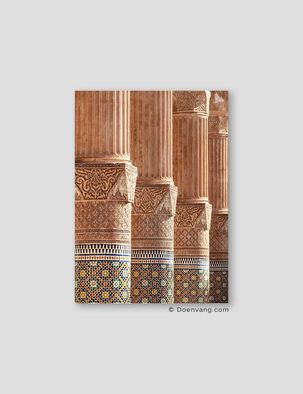 Marrakech Gardens Pillars | Morocco 2021 - Doenvang