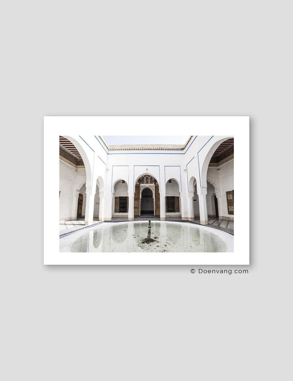 Marrakech Palace Fountain #3, Morocco 2021 - Doenvang
