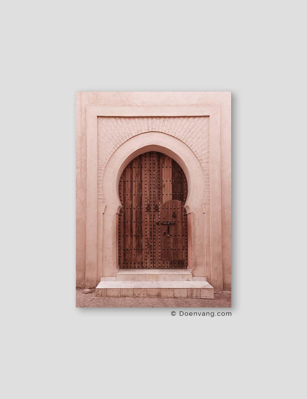 Marrakech Pink Wall Door | Morocco 2021 - Doenvang