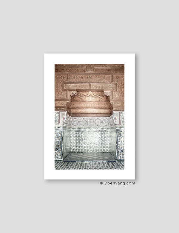 Marrakesh Castle Wood Decor, Morocco 2018 - Doenvang