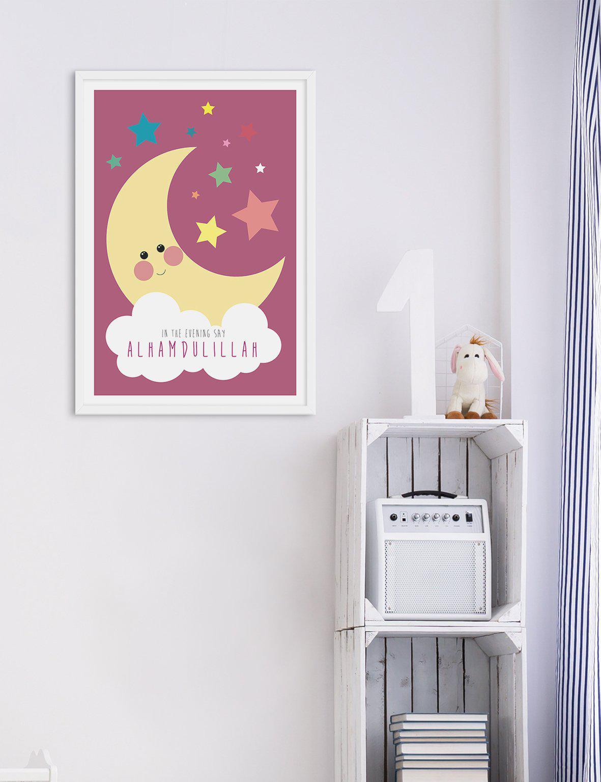 Moon Alhamdulillah Pink - Doenvang