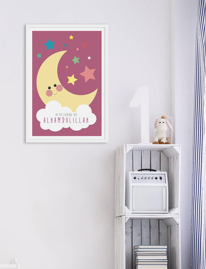 Moon Alhamdulillah Pink - Doenvang