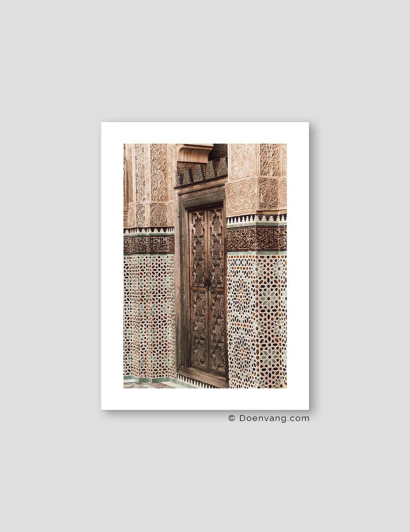 Moroccan Detail #1, Morocco 2021 - Doenvang