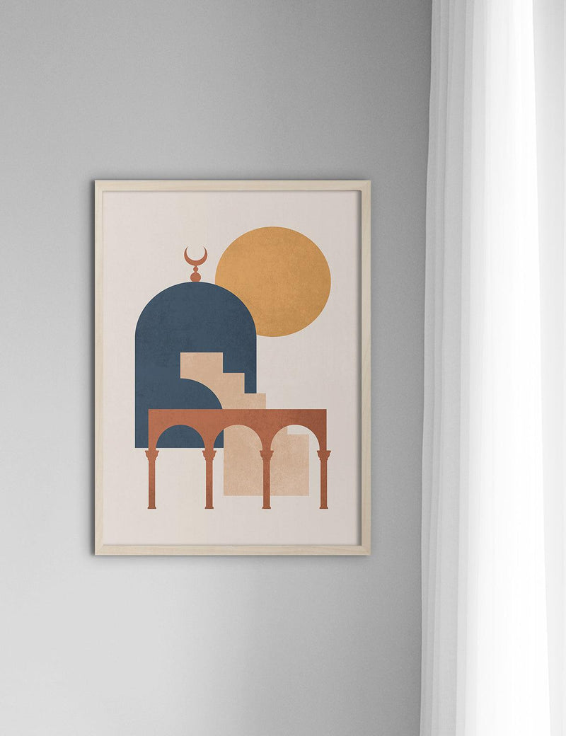 Mosque In The Sun, Vintage - Doenvang