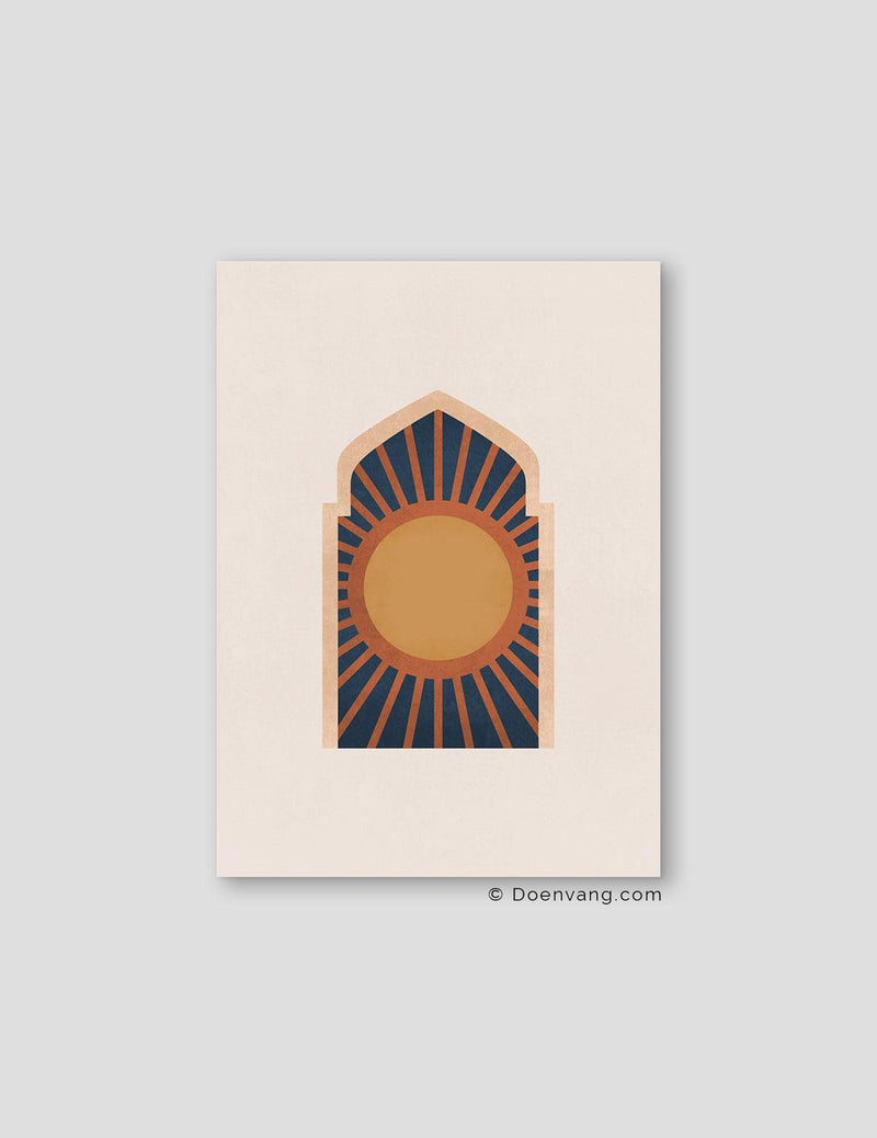 Mosque Window Sunrise, Vintage - Doenvang