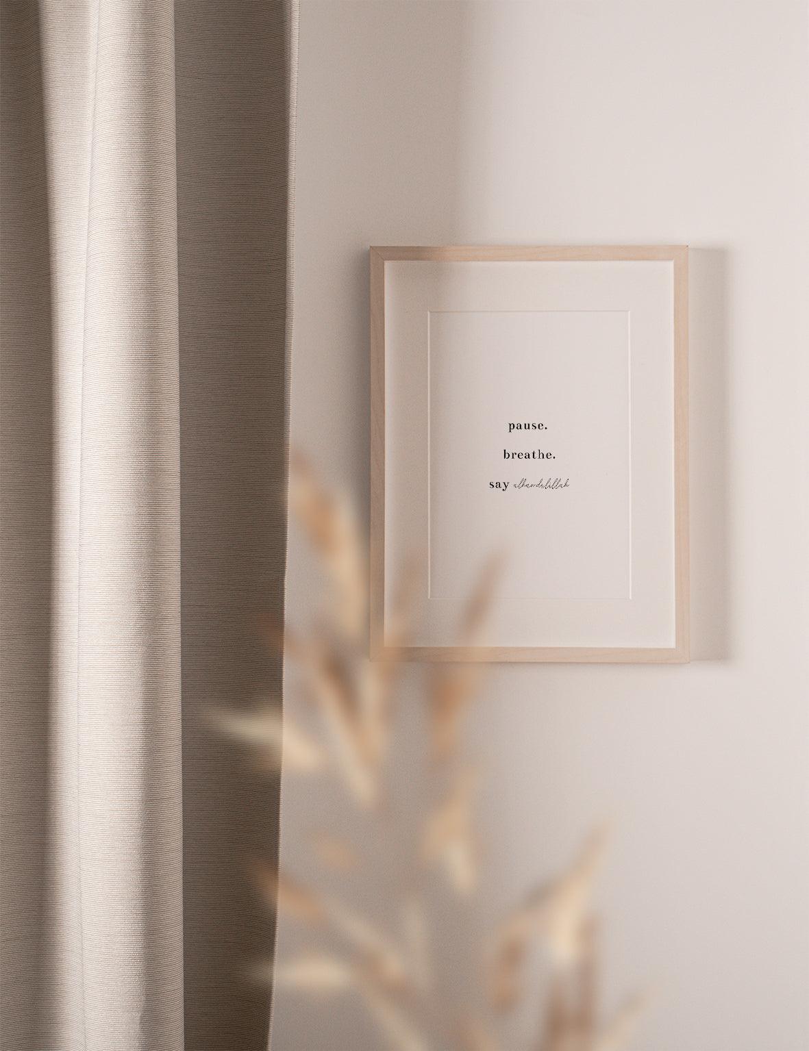 Pause Breathe - Doenvang
