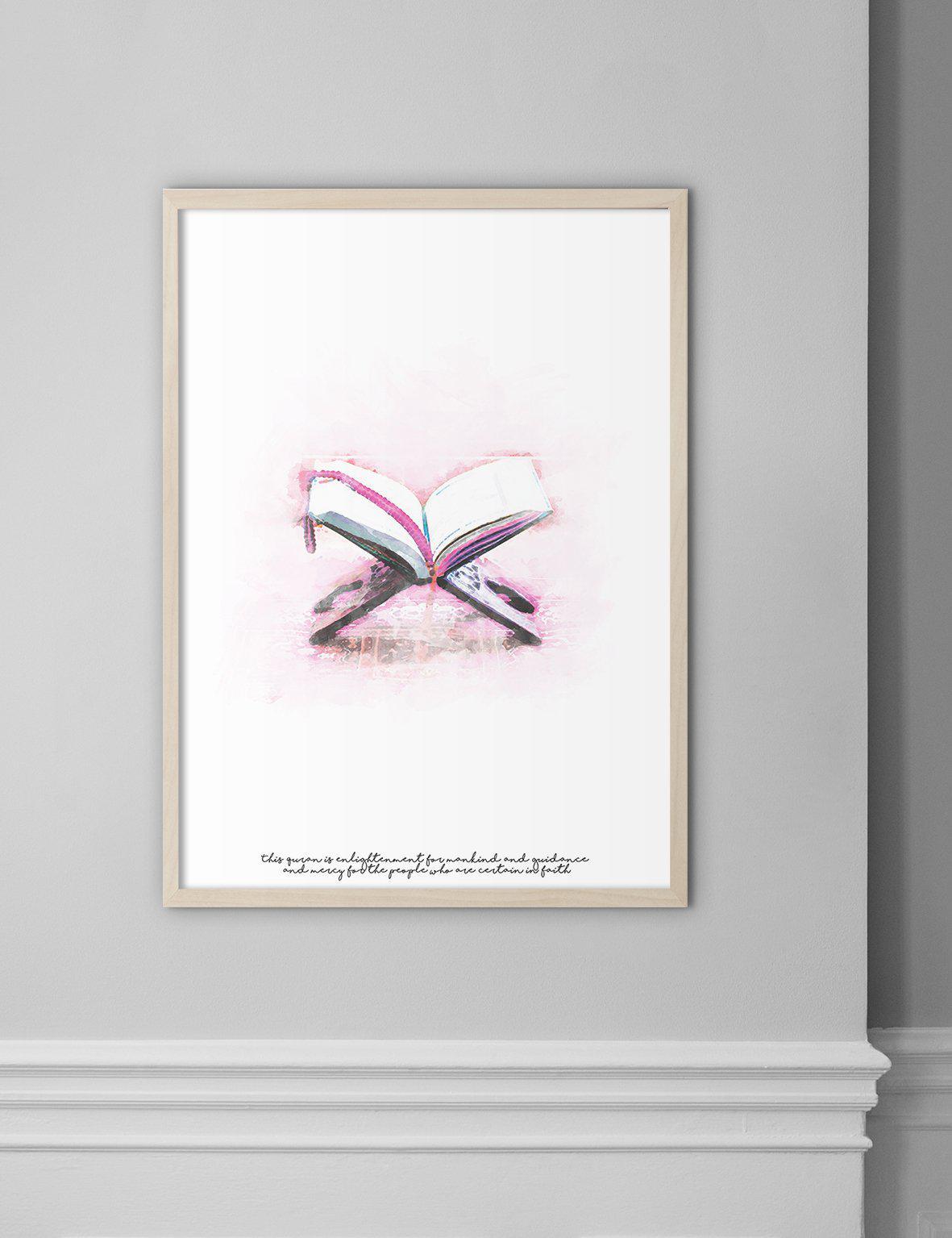 Quran Watercolor,Pink - Doenvang
