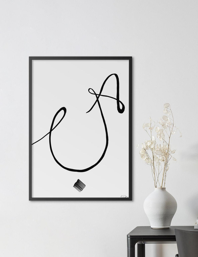 Sabr, Patience Ink Line, Handmade 2020 - Doenvang