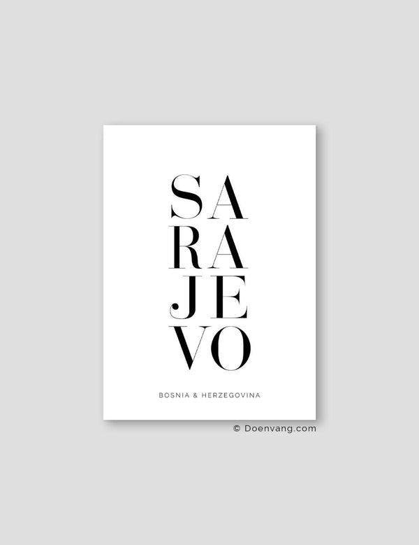 Sarajevo Text - Doenvang