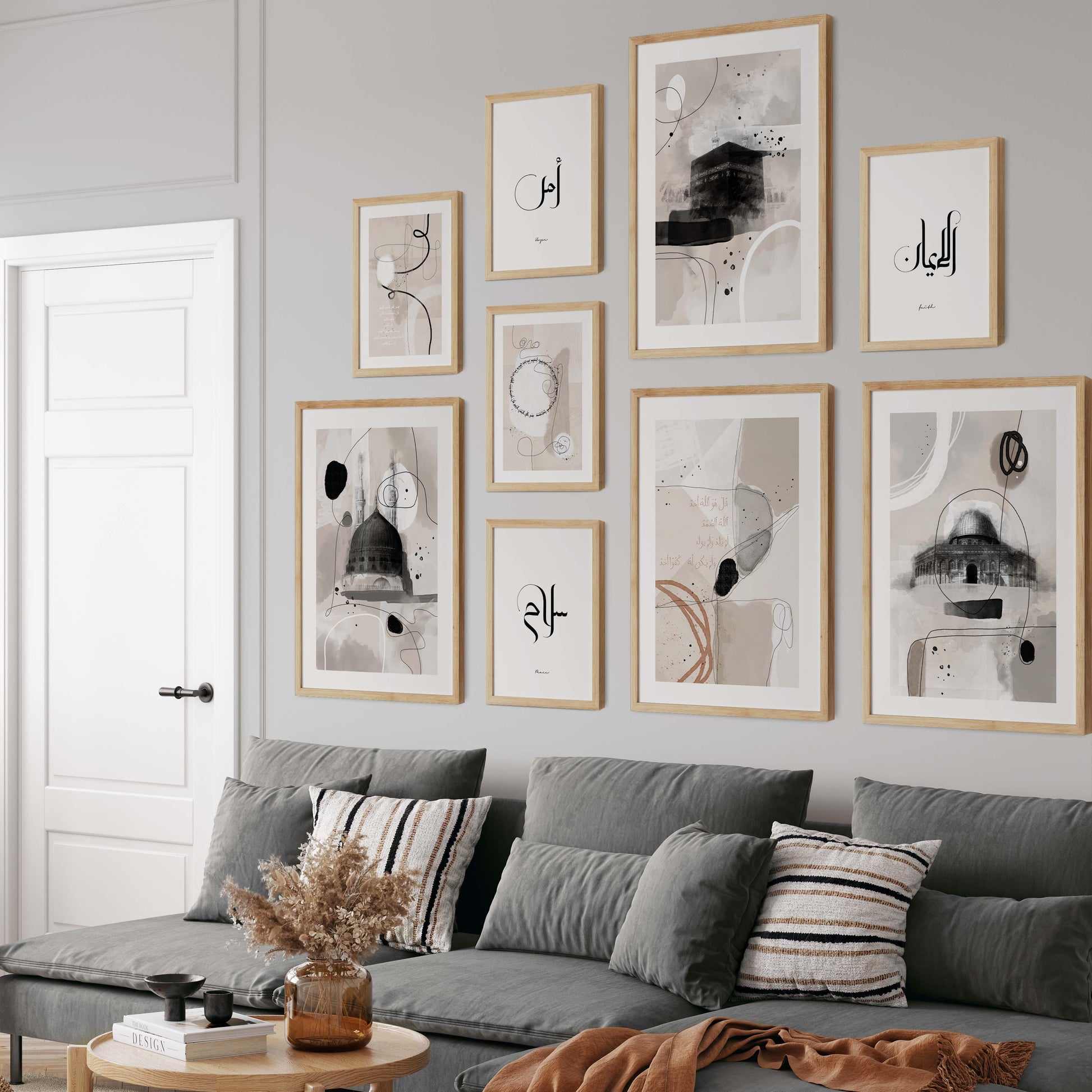 Scandinavian Abstract Combination | Various Sizes - Doenvang
