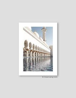 Sheikh Zayed Mosque Exterior Reflections, Abu Dhabi 2020 - Doenvang