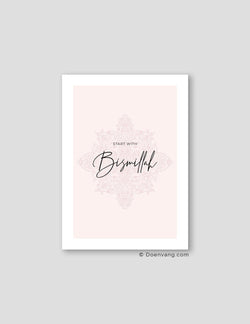 Start With Bismillah, Pink - Doenvang