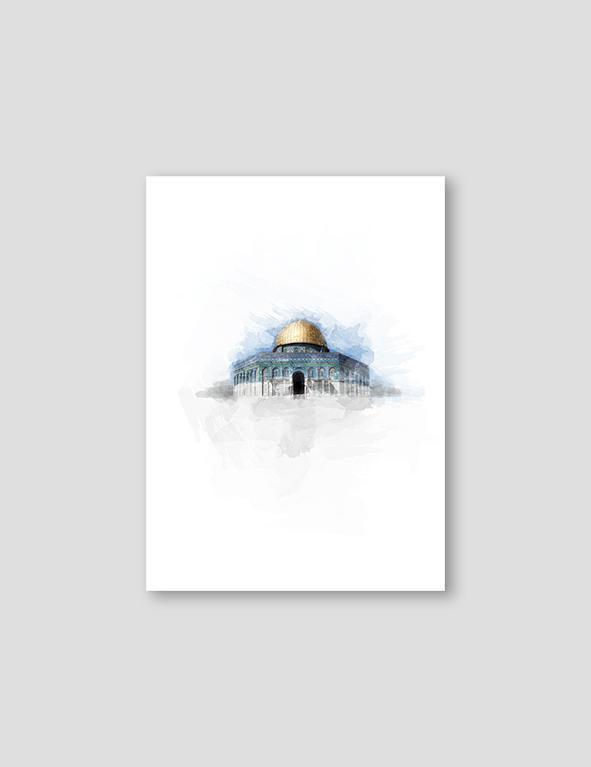 The Dome of the Rock, Color - Doenvang