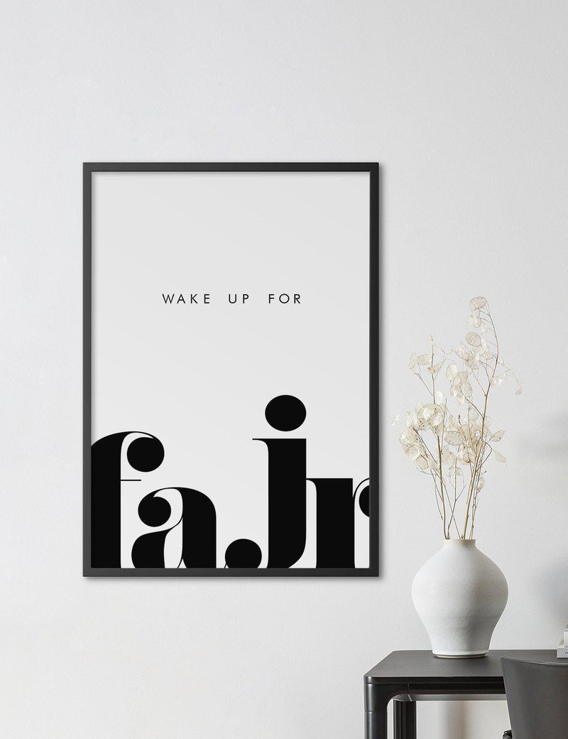 Wake Up For Fajr, Black and White - Doenvang