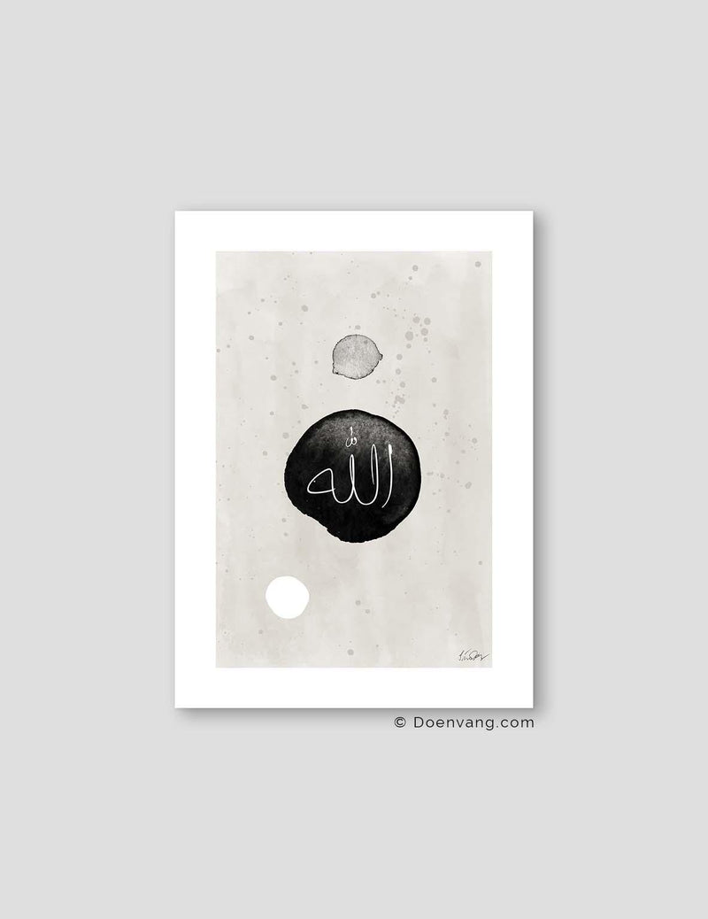 Watercolor Dots Allah - Doenvang