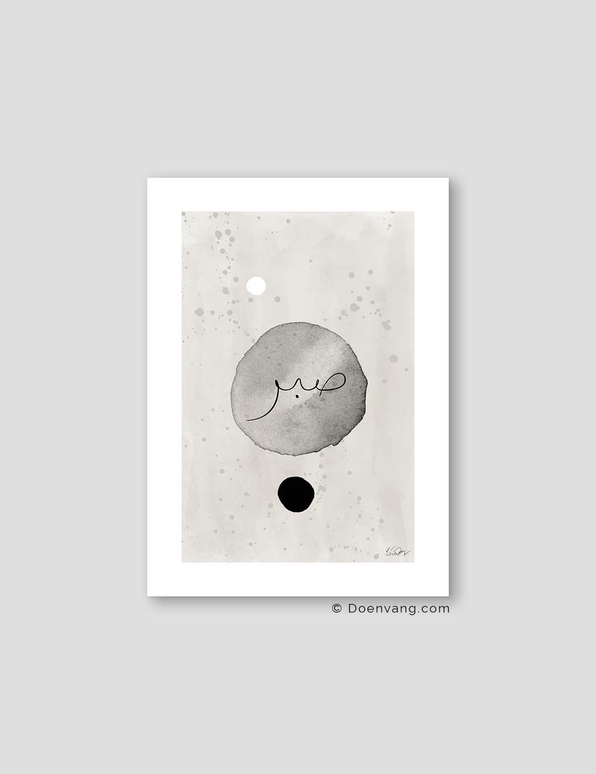 Watercolor Dots Sabr - Doenvang